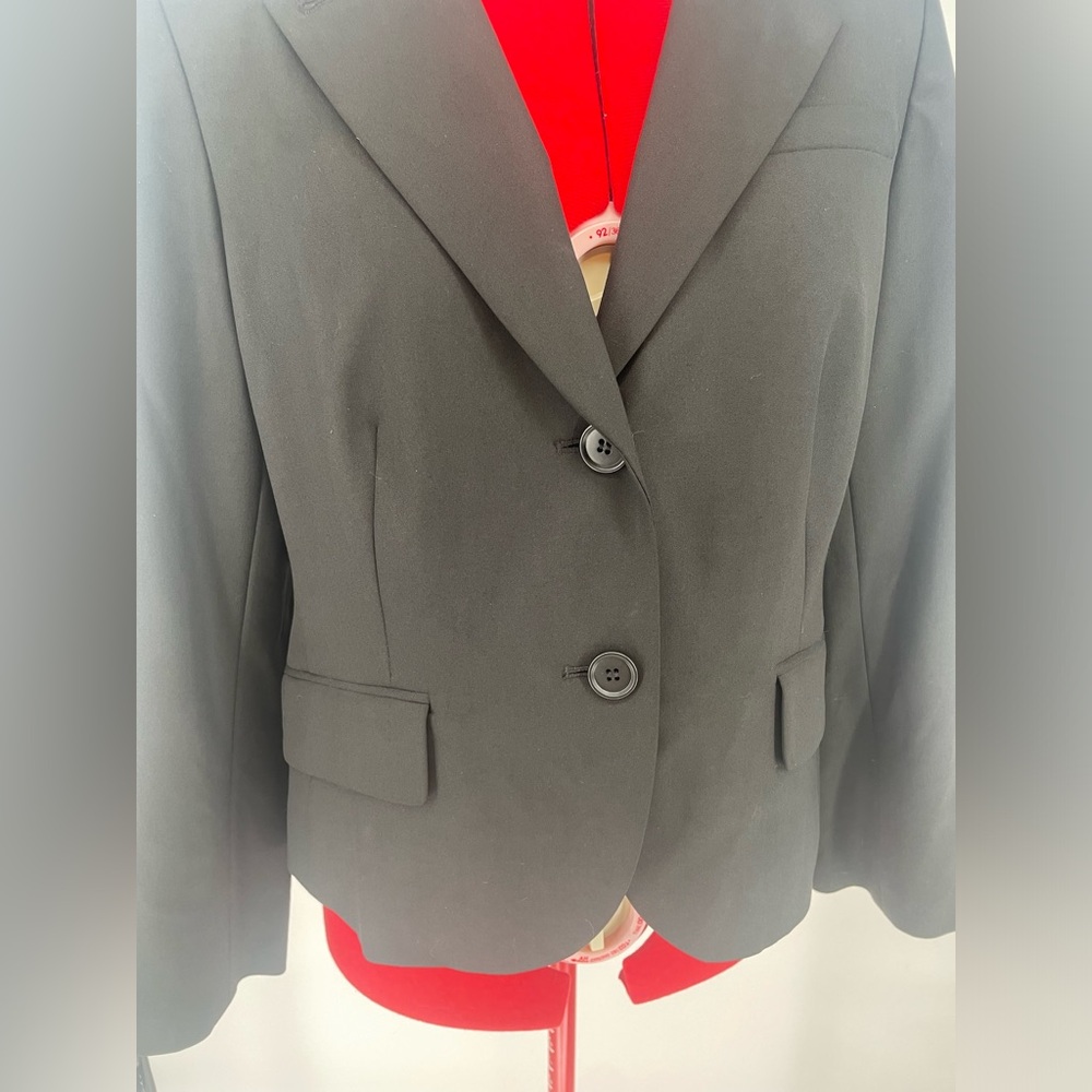 Loft Petites Black Cropped Basic Blazer With Pock… - image 7